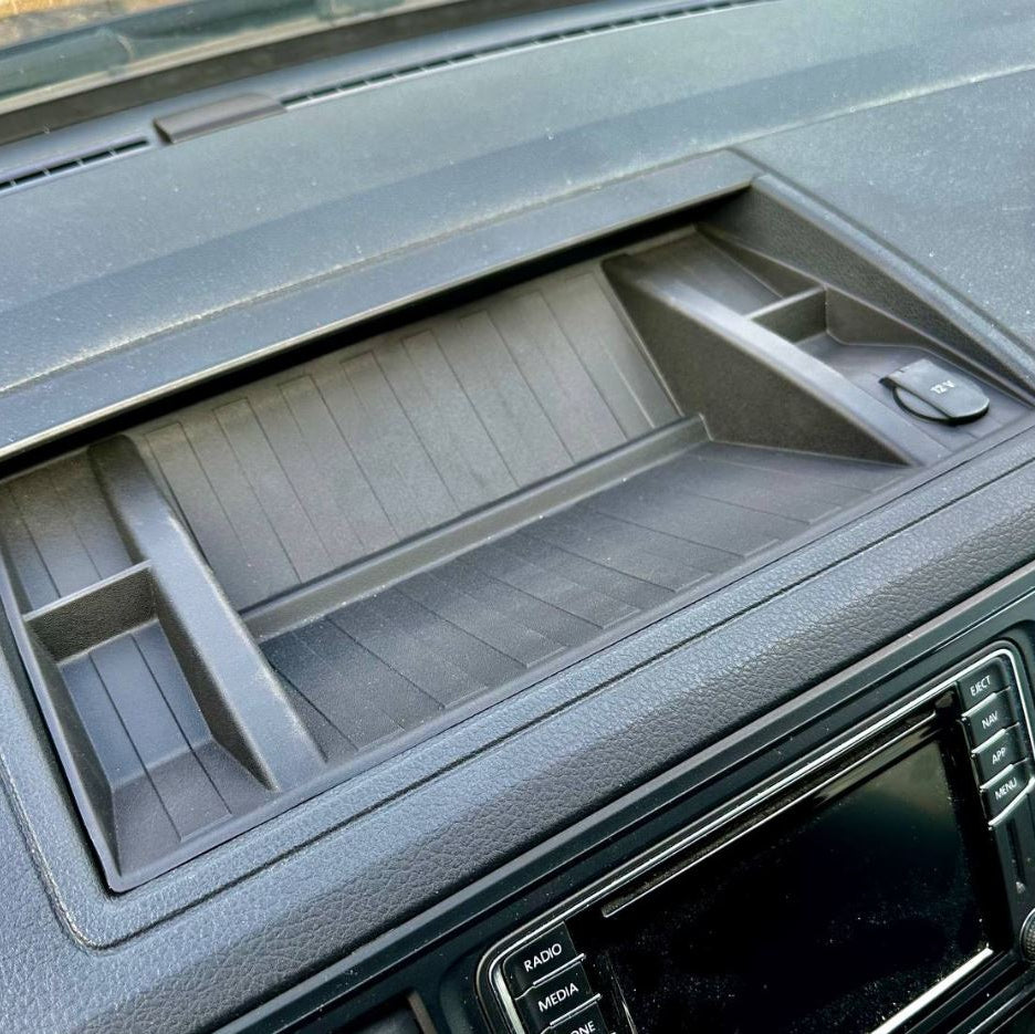 For VW T6 Silicon Rubber Top Dashboard Insert - Non-Slip, Durable Interior Accessory by Van-X