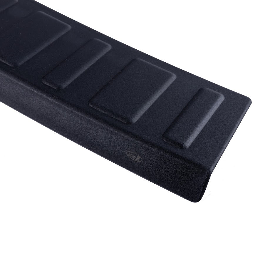 For VW T6.1 Transporter Multivan Rear Bumper Protector – Black Plastic Tailgate Guard