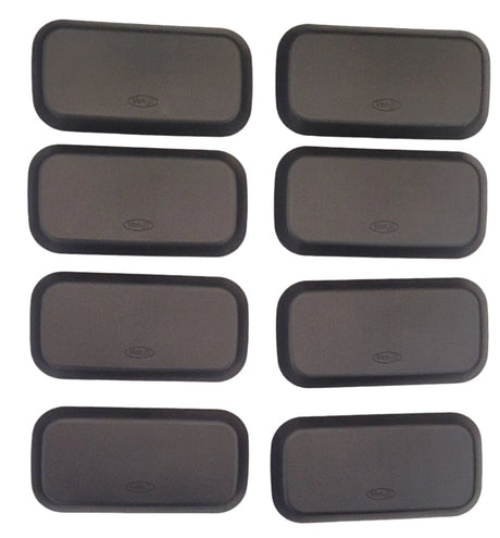 For VW T5, T5.1 Kombi Rear Seat Base Caps – Set of 8 Covers
