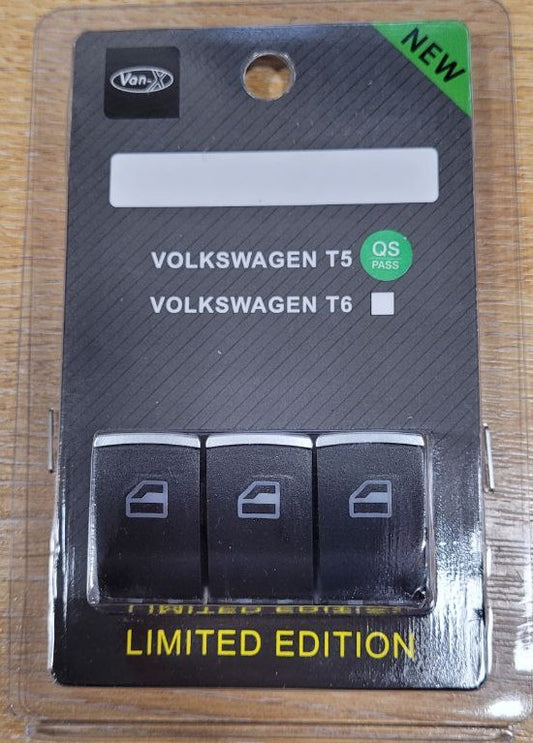 VW T5.1 Electric Window Switch Caps Interior Styling