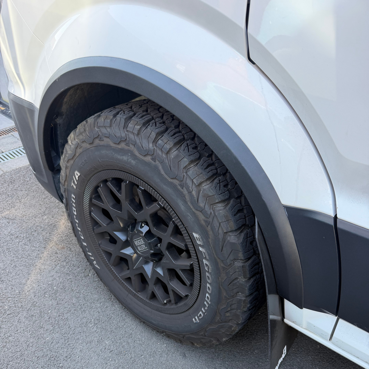 For VW New Crafter / MAN TGE Wheel Arch Trim - Textured | Van-X