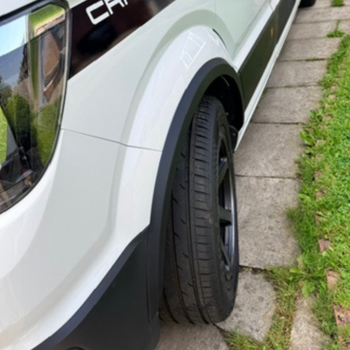 For VW New Crafter / MAN TGE Wheel Arch Trim - Textured | Van-X