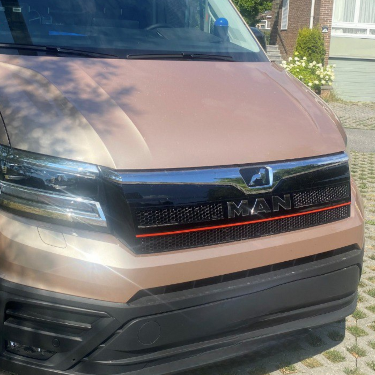 For MAN TGE Front Grille Honeycomb Inserts | Custom Van Grille Upgrade – Van-X