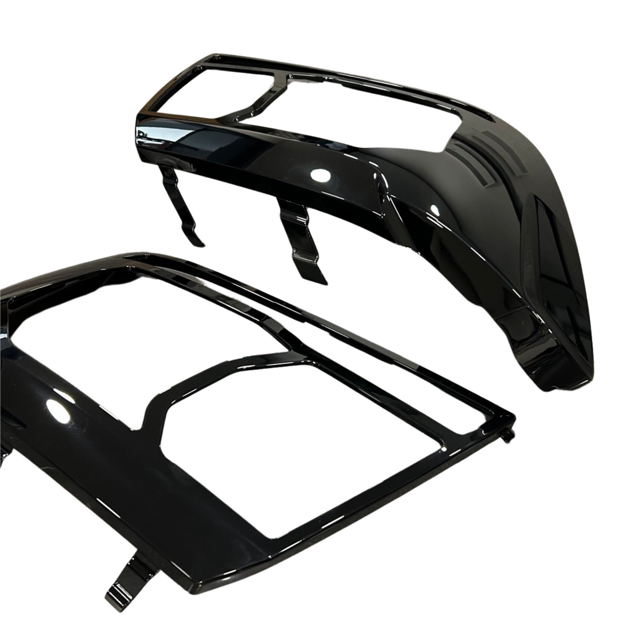 For MAN TGE Headlight Guards – Gloss Black – Premium Protection | Van-X