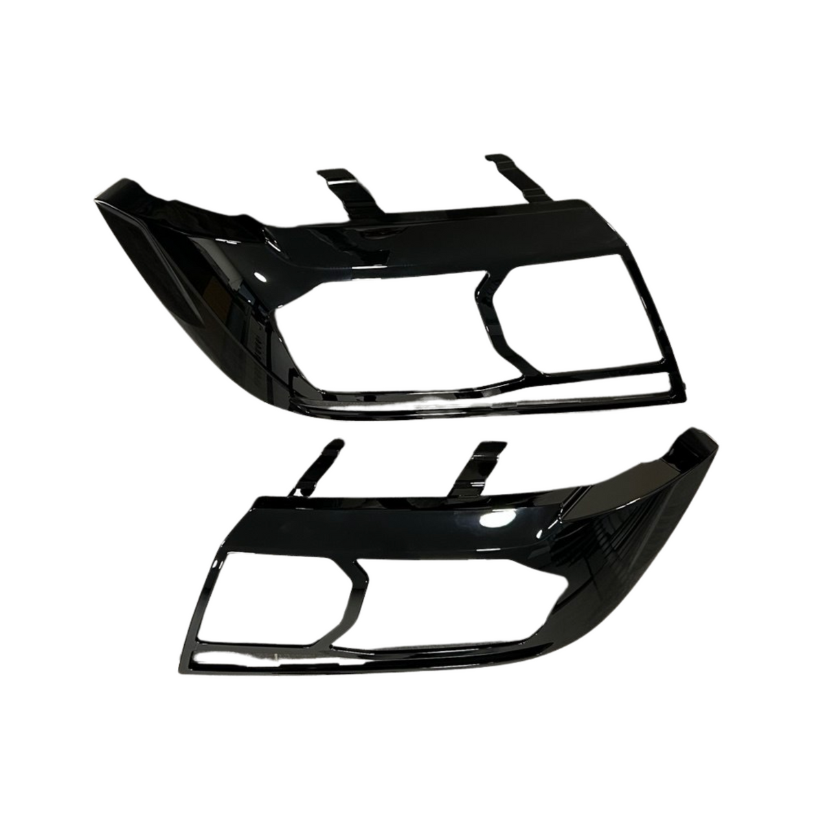 For VW Crafter New Shape Headlight Guards – Gloss Black – Premium Protection | Van-X