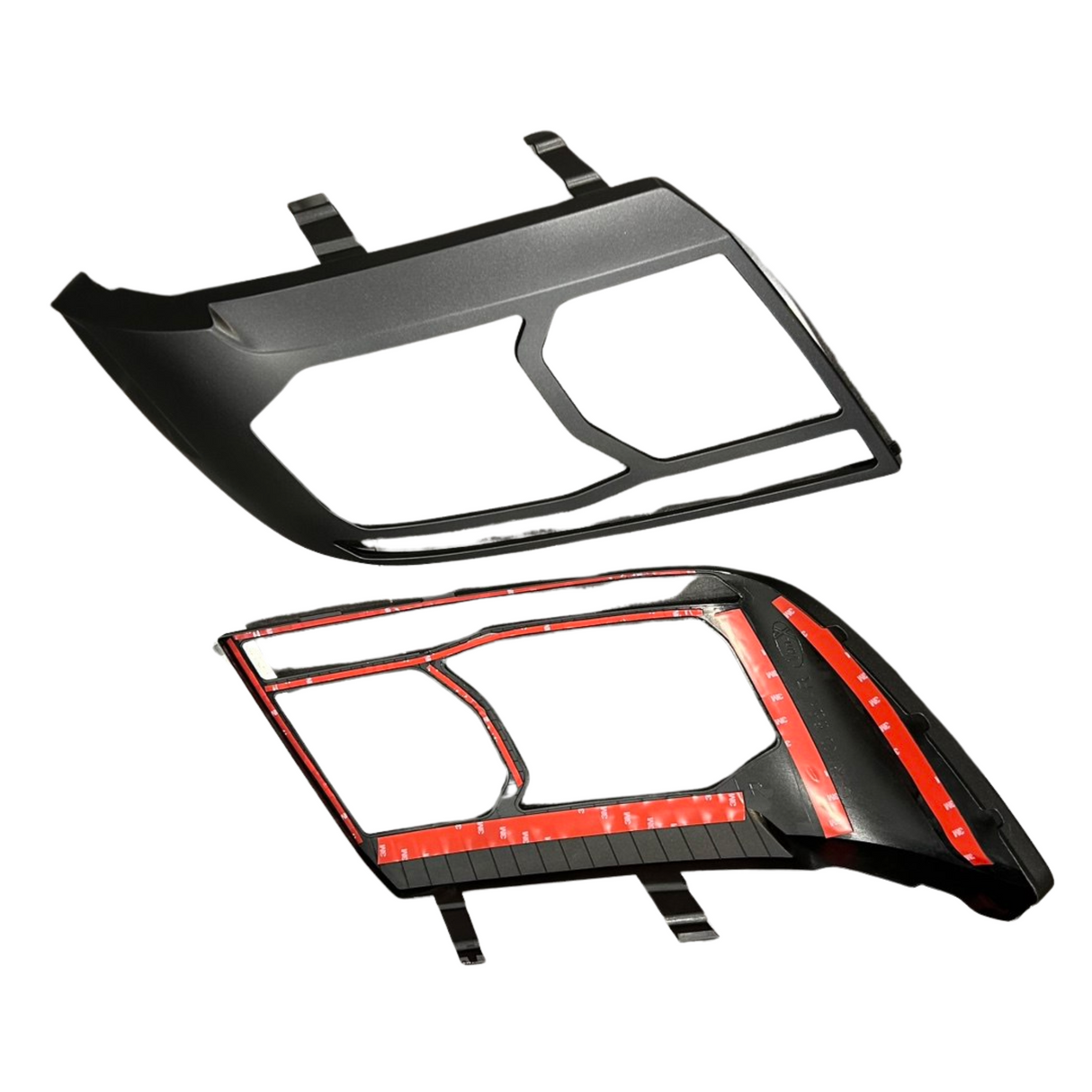 For VW Crafter New Shape Headlight Guards – Hammerite Ultimate Matte Black – Premium Protection | Van-X