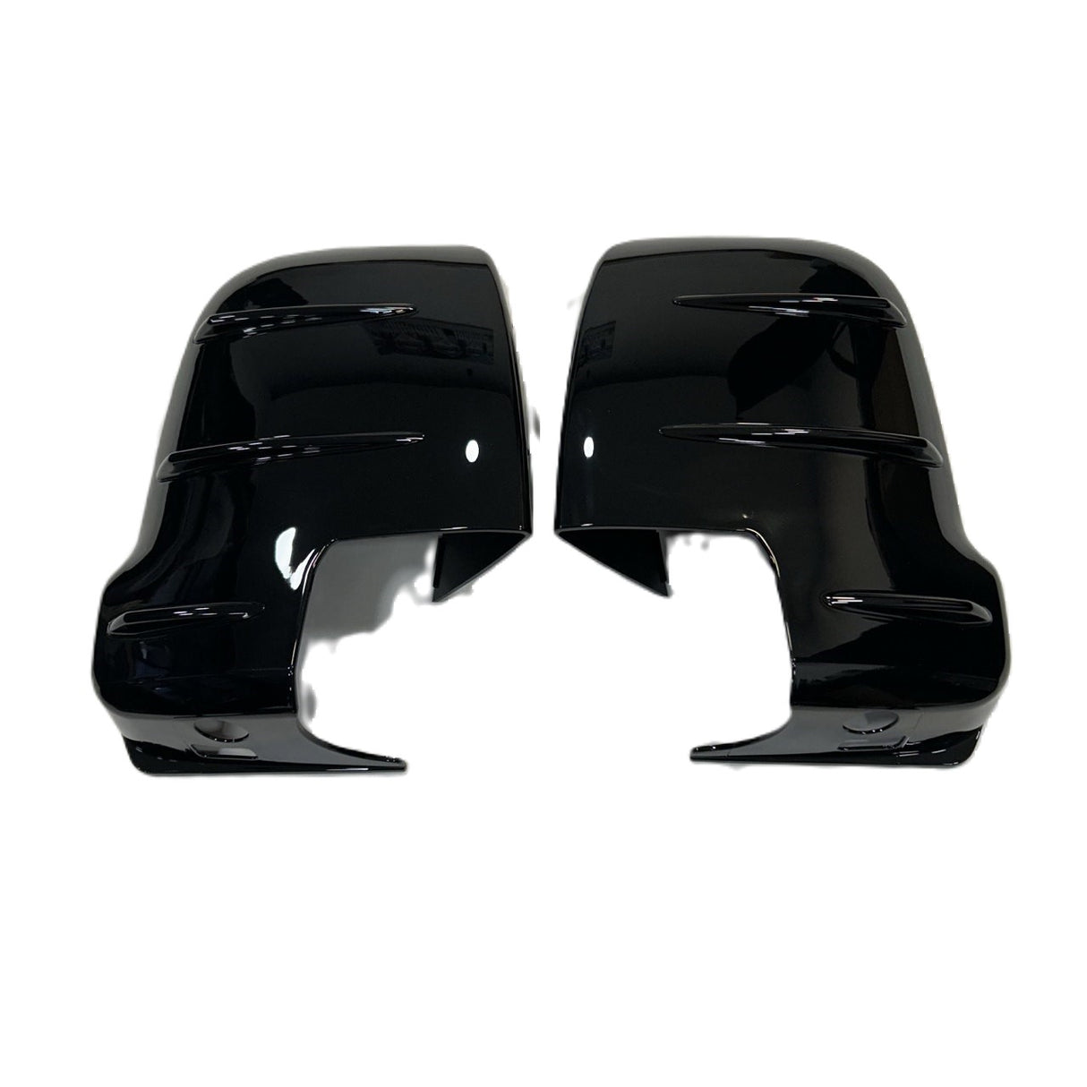 For Mercedes Sprinter Dodge 907 Wing Mirror Cap Covers Without Indicator – Gloss Black (Set of 2) – Replacement Mirror Covers for Sprinter Vans