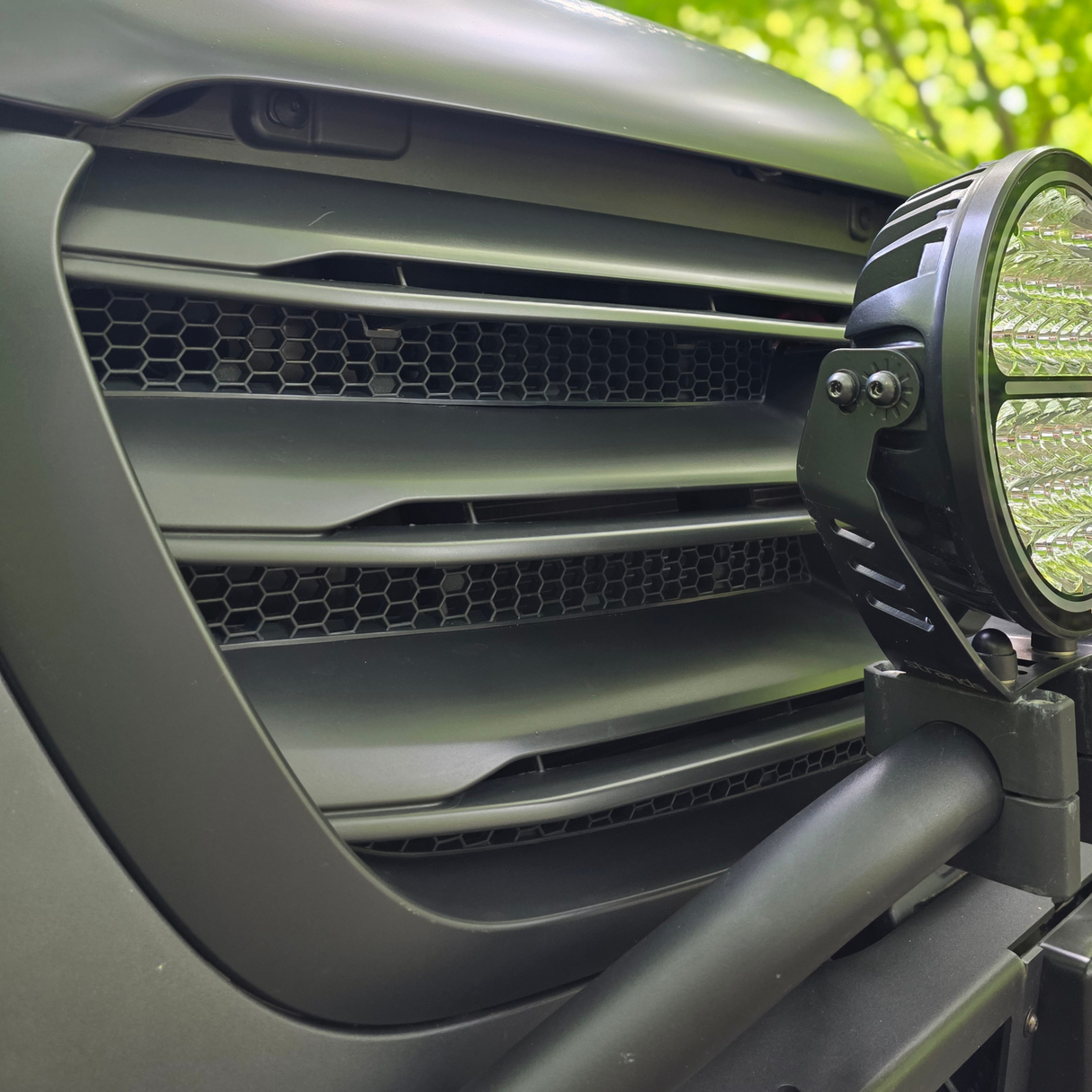 For Mercedes Sprinter Dodge 907 Honeycomb Upper Grille Mesh Set - 5 Piece Kit | Van-X