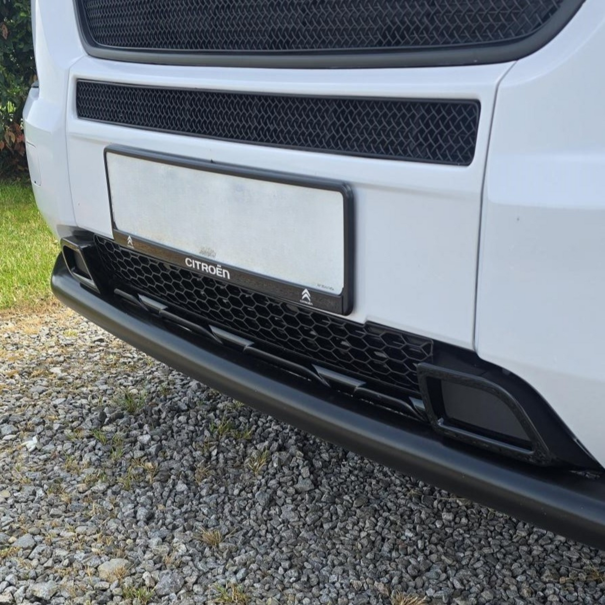 For Fiat Ducato Gloss Black Lower Bumper Honeycomb Grille | Van-X