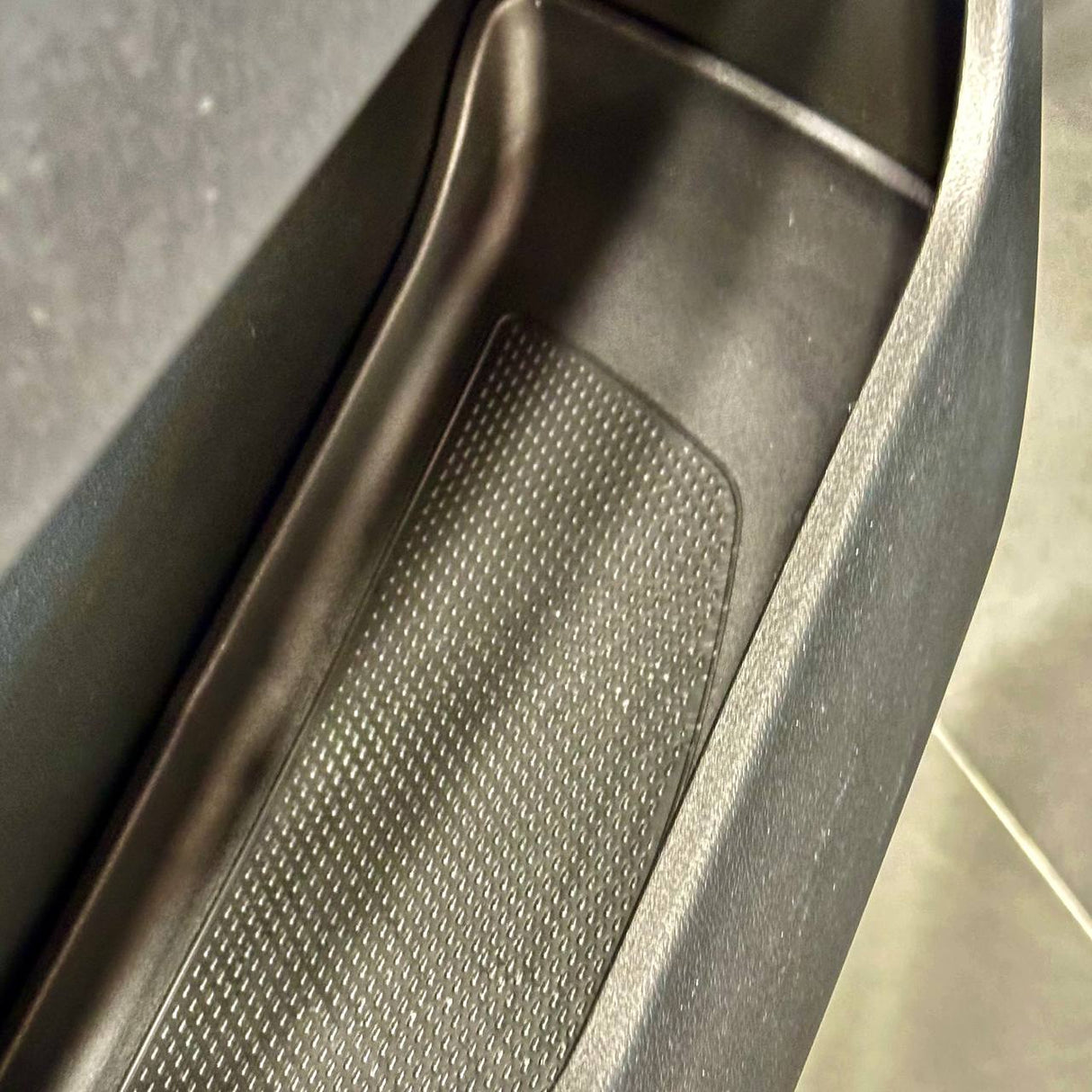 For Vauxhall Movano Rubber Door Liner Pocket Inserts - Black - Van-X