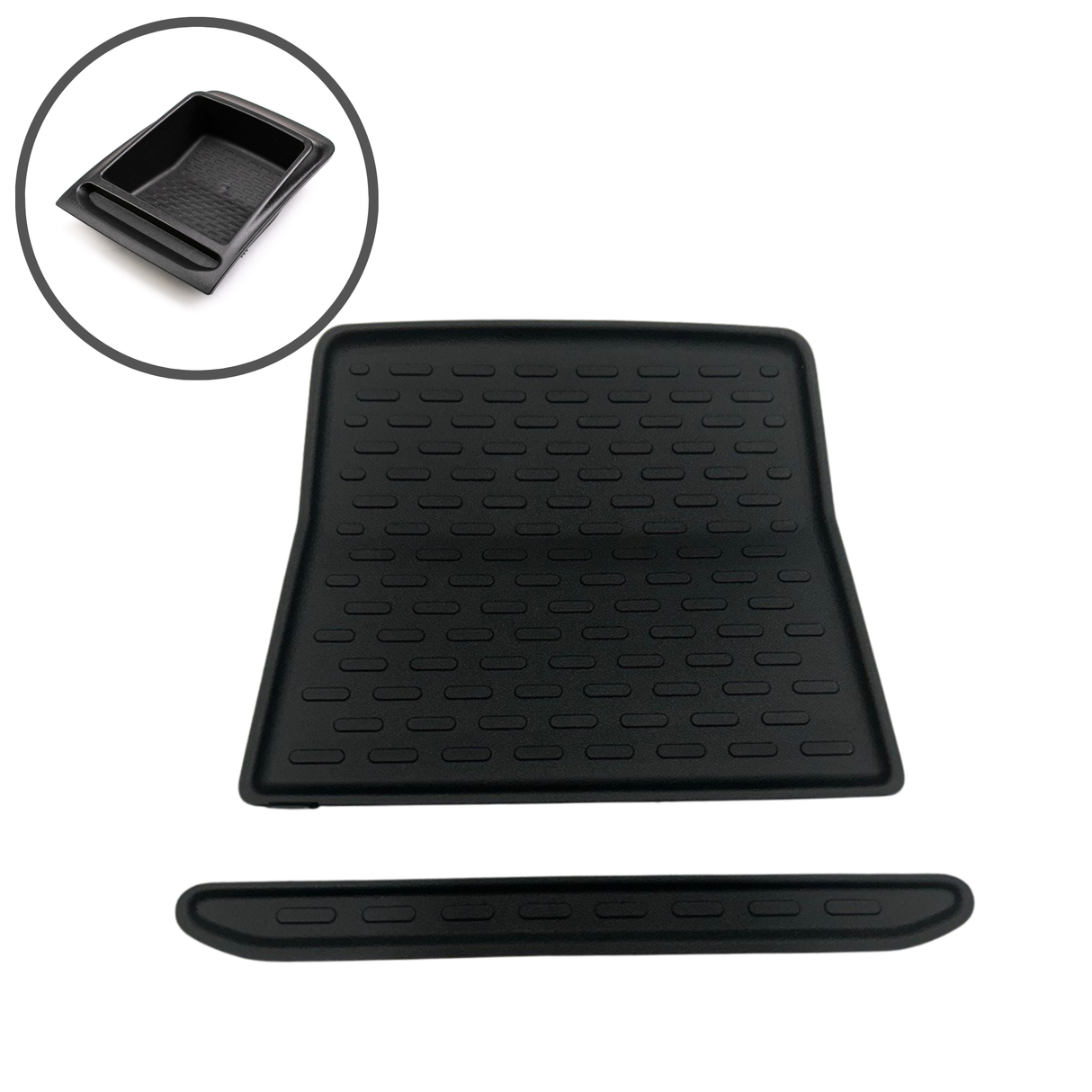 For Vauxhall Movano OEM Top Dash Rubber Mat - Set of 2
