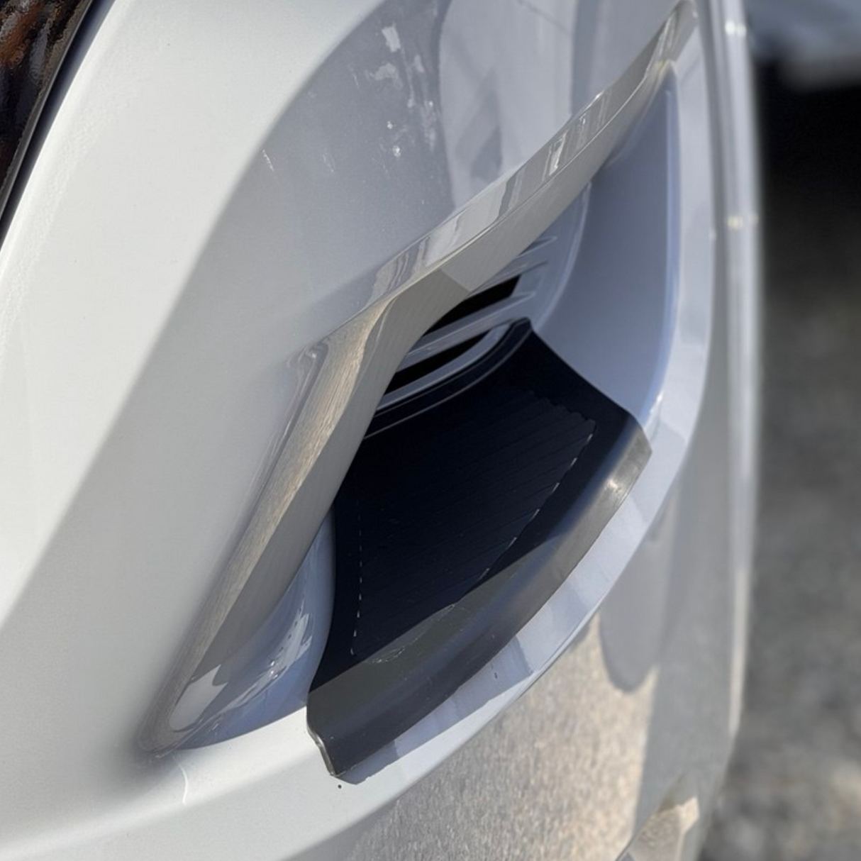 Airson Dìonadairean Plàta-coise Bampair Aghaidh Vauxhall Movano – Dubh, Seata de 2 | Van-X