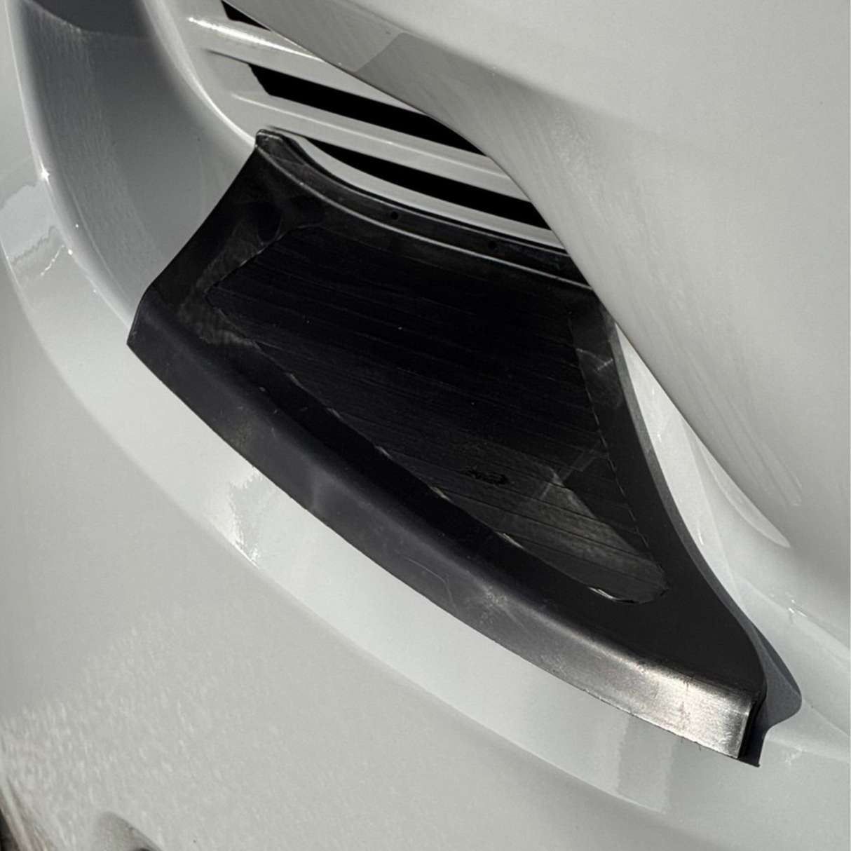 Airson Dìonadairean Plàta-coise Bampair Aghaidh Vauxhall Movano – Dubh, Seata de 2 | Van-X