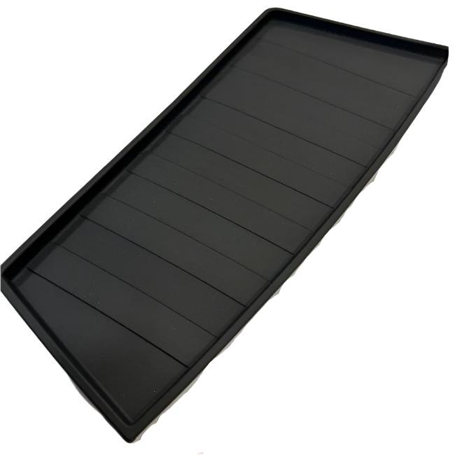 For Peugeot Expert Door Pocket Rubber Inserts / Mats - Black | Van-X