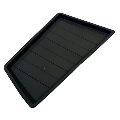 For Vauxhall New Vivaro Door Pocket Rubber Inserts / Mats - Black | Van-X