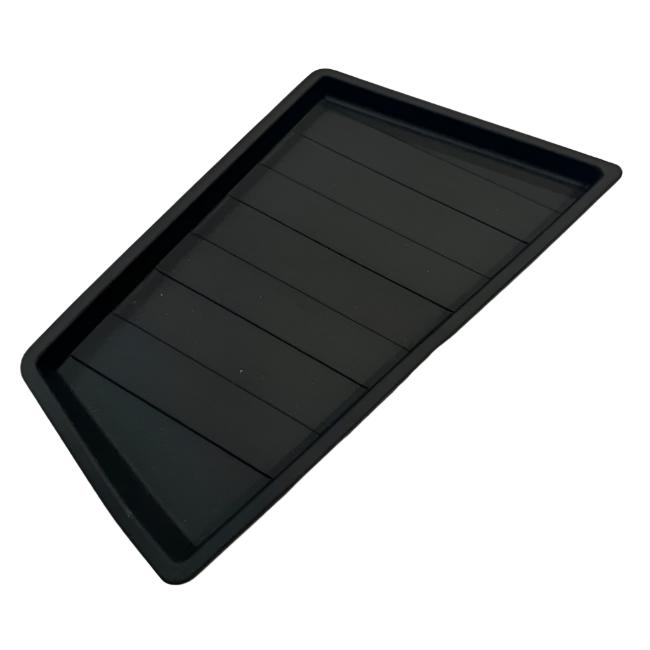 For Peugeot Expert Door Pocket Rubber Inserts / Mats - Black | Van-X