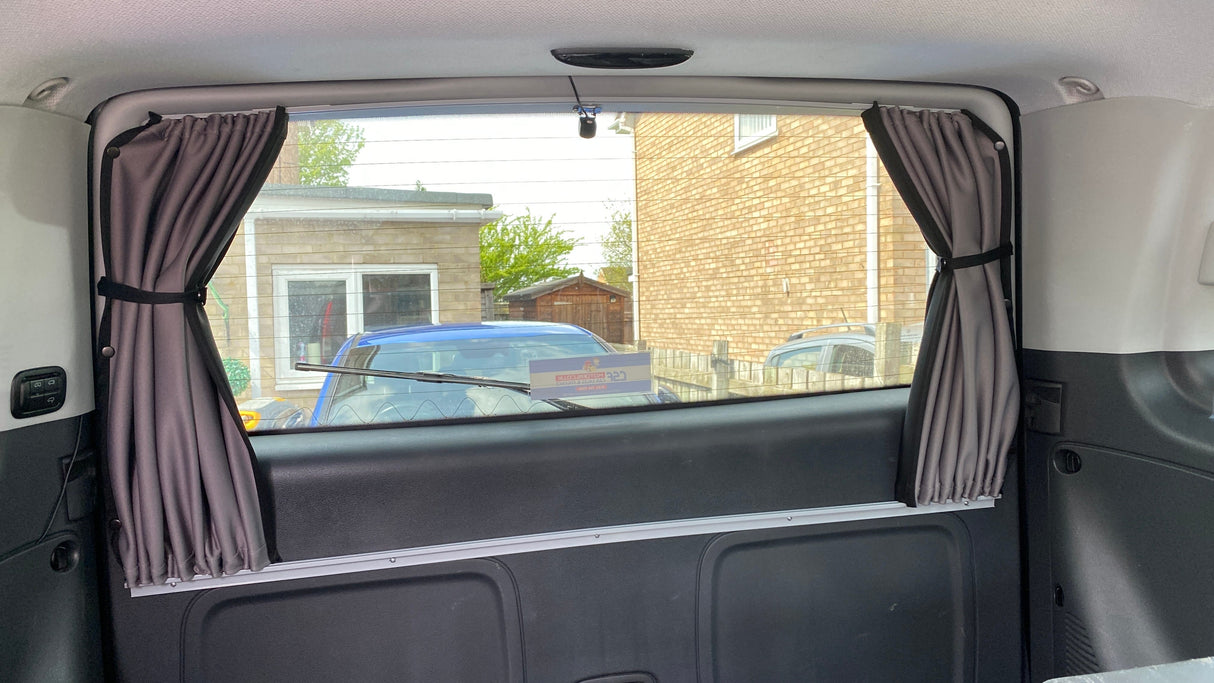 For Mercedes Vito MK2 Bare-Metal Interior Premium 1 x Tailgate Window Curtains Van-X