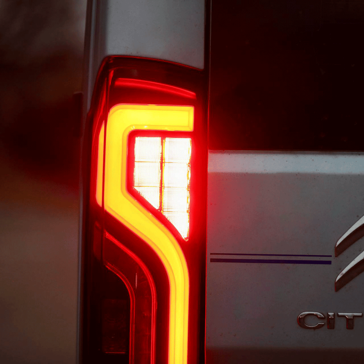 For Citroen Relay Full LED Rear Lights Cluster - Tail Light, Rear Light Unit, Smoked Replacement - Van-X