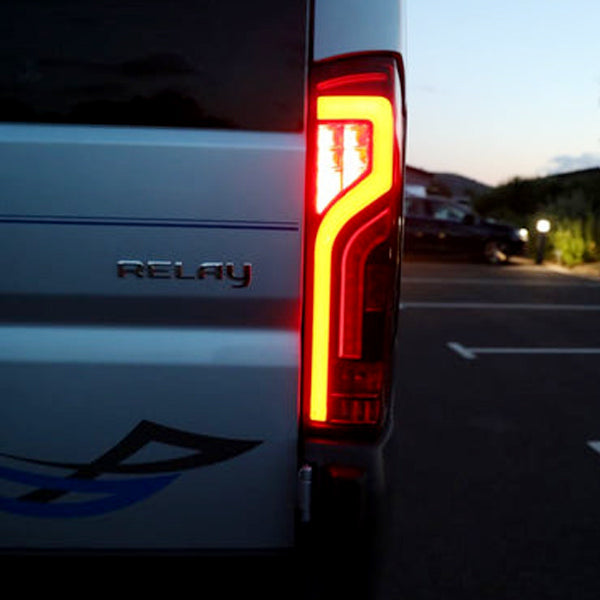 For Peugeot Boxer Full LED Rear Light Cluster | Tail Light, Rear Light Unit, Smoked LED Replacement | RAM ProMaster Van-X - NEW