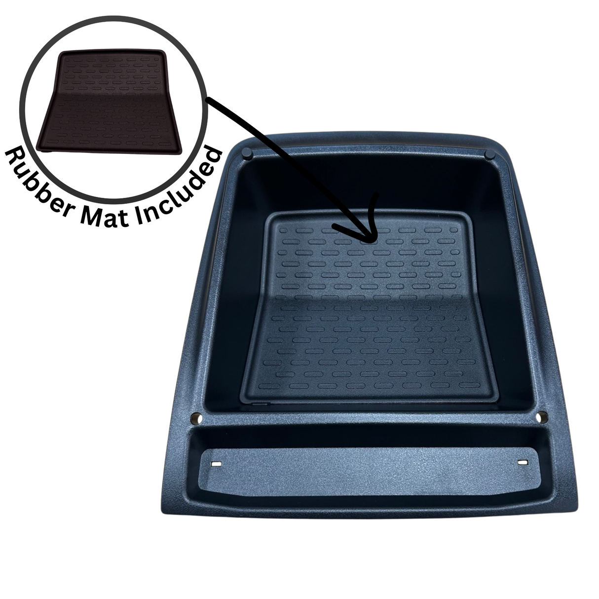 For Vauxhall Movano Top Dash Tray with Rubber Mat Insert - Interior Upgrade - Van-X