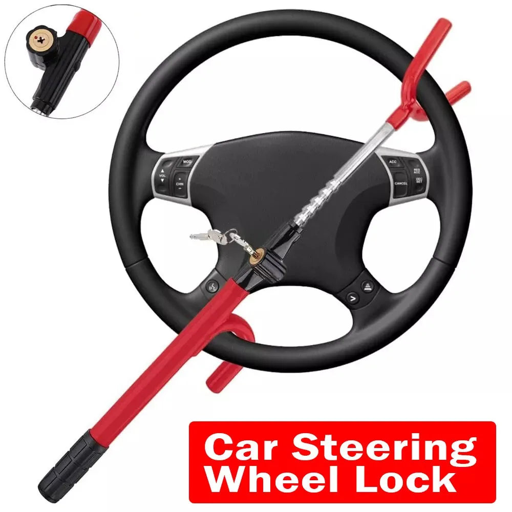 Anti-Theft Steering Wheel Lock – Ultimate Security for Your Vehicle