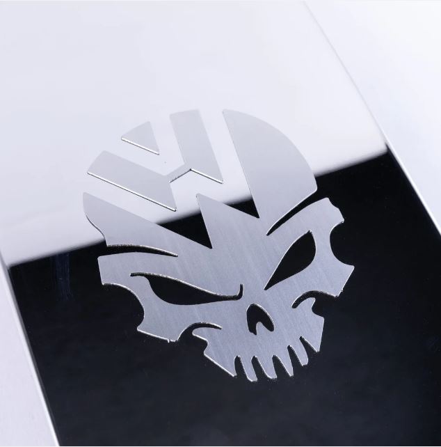 For VW T4 Transporter Skull Fuel Cap Flap Cover