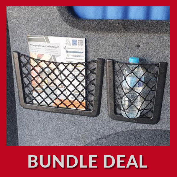 For VW T6, Storage Nets Bundle For Campervan Conversion (Large + Small)