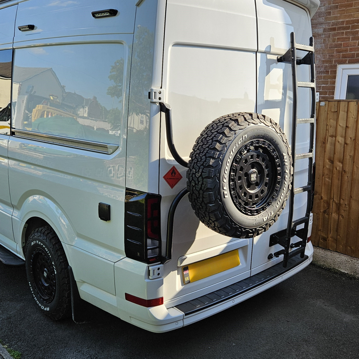 For MAN TGE / VW New Crafter (2018-onwards) Full Protection Package - Gloss Black | Van-X