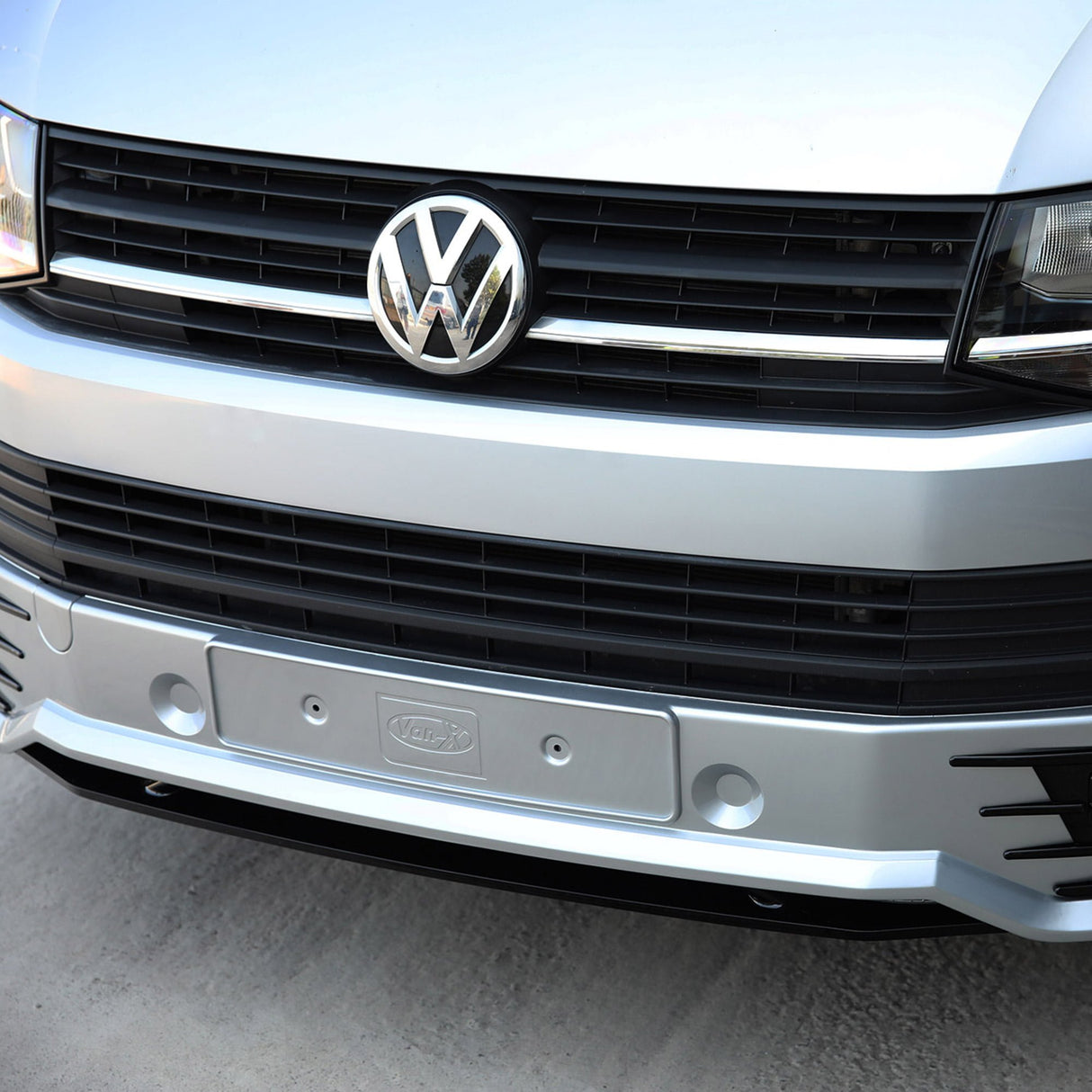 For VW T6 Transporter Front Sportline Style Spoiler – B-Grade | Ideal for Repainting & Custom Respray