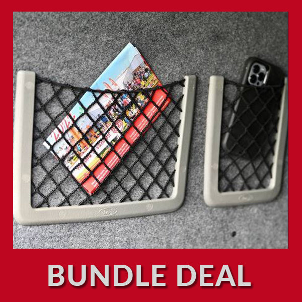 For VW T6, Storage Nets Bundle For Campervan Conversion (Large + Small)