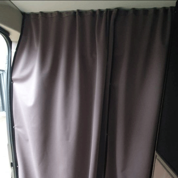For Vauxhall Movano Campervan & Motorhome Maxi-Cab Divider Curtain with Rail – Premium Privacy