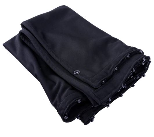 For VW T4 Caravelle / Shuttle Premium Window Curtains - Black/Black - CREATE YOUR OWN BUNDLE! Van-X