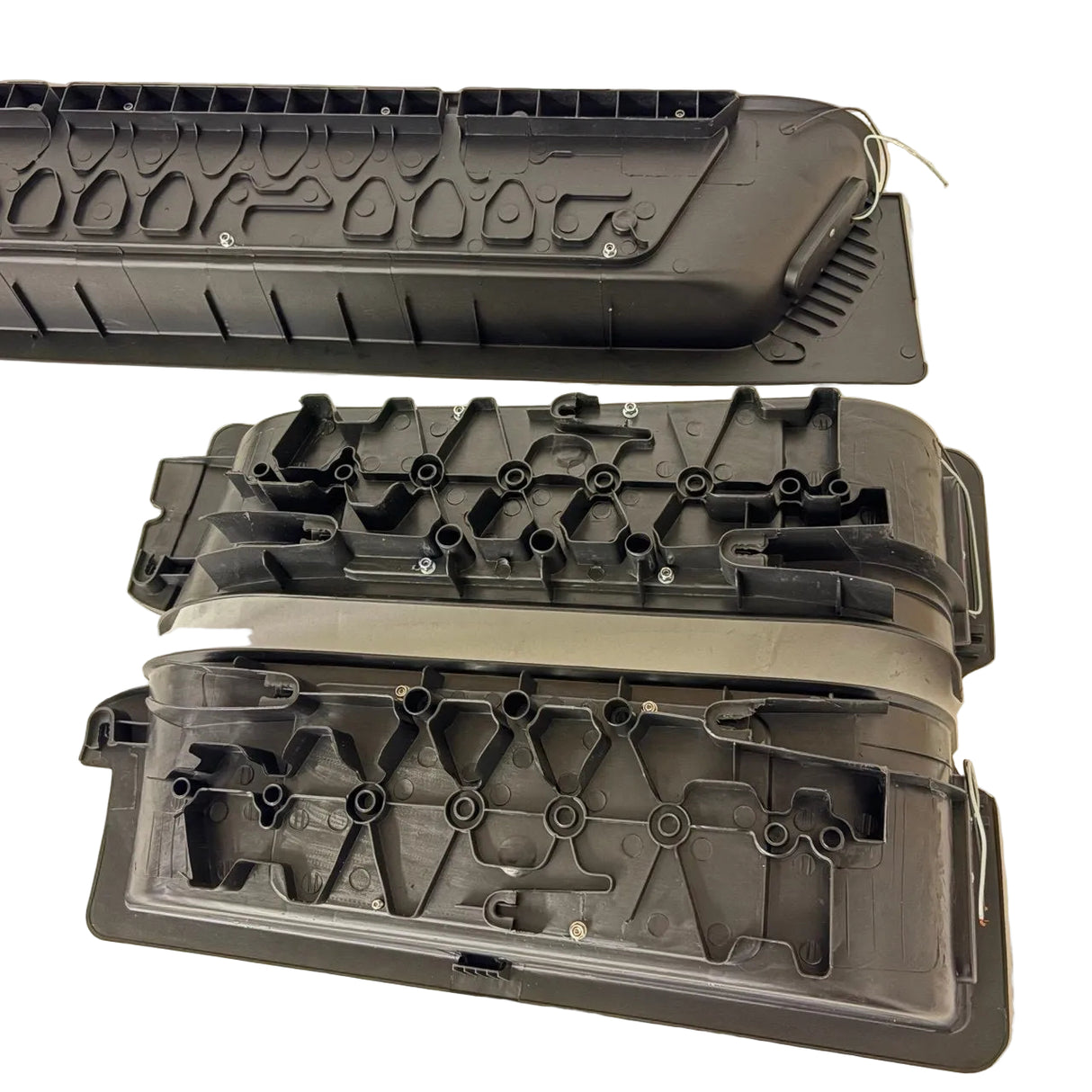 For VW T6.1 Set of 3 Caravelle Style Full Step LED Light Transporter Logo | Van-X