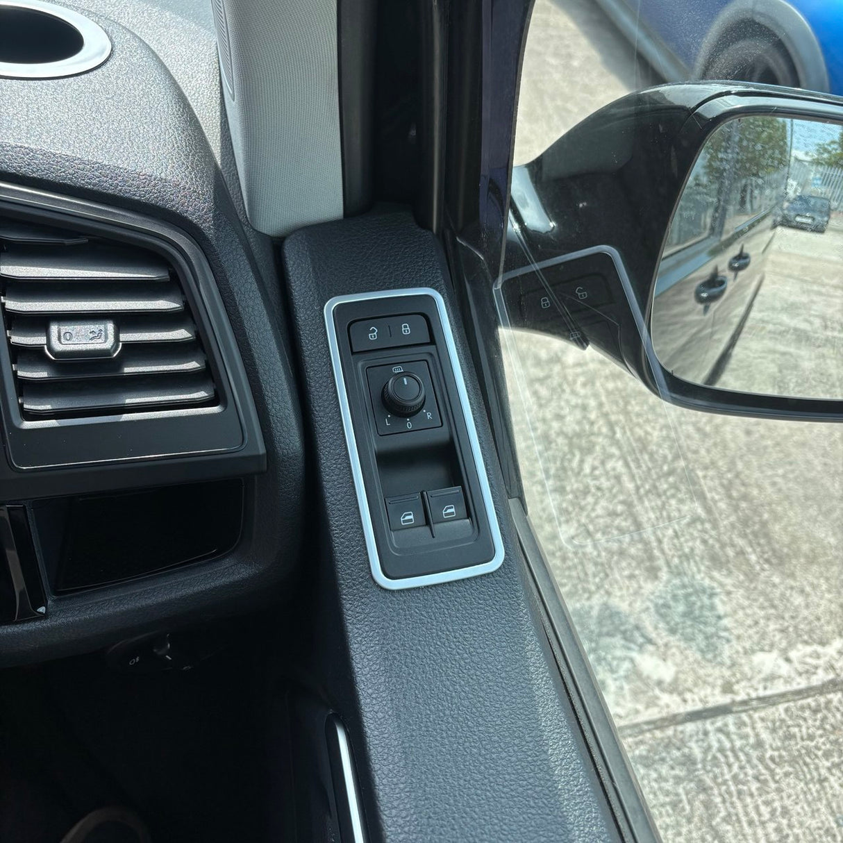 For VW T6 Transporter Electric Mirror Switch Surround Trims - Set of 2 | Van-X