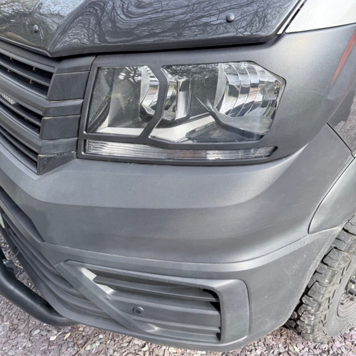 For MAN TGE / VW New Crafter (2018-onwards) Full Protection Package - Hammerite | Van-X