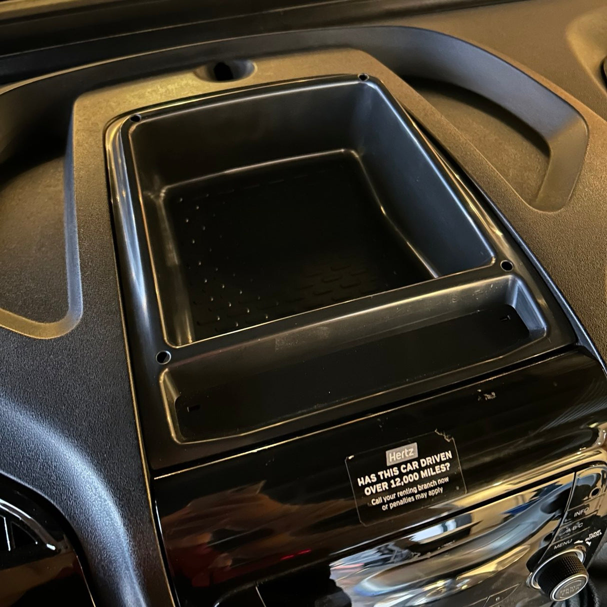 For Peugeot Boxer Top Dash Tray with Rubber Mat Insert - Interior Upgrade - Van-X