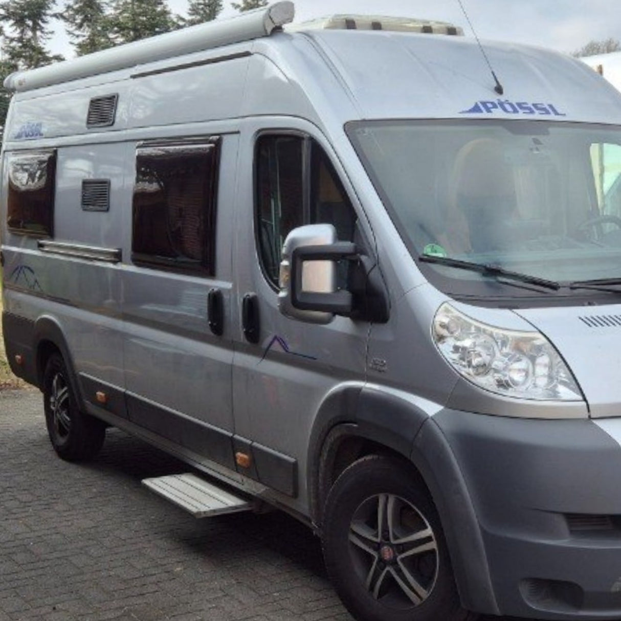 For Citroën Relay (2007-2024) Wing Mirror Cap/Covers (Set of 2) - Silver | Van-X