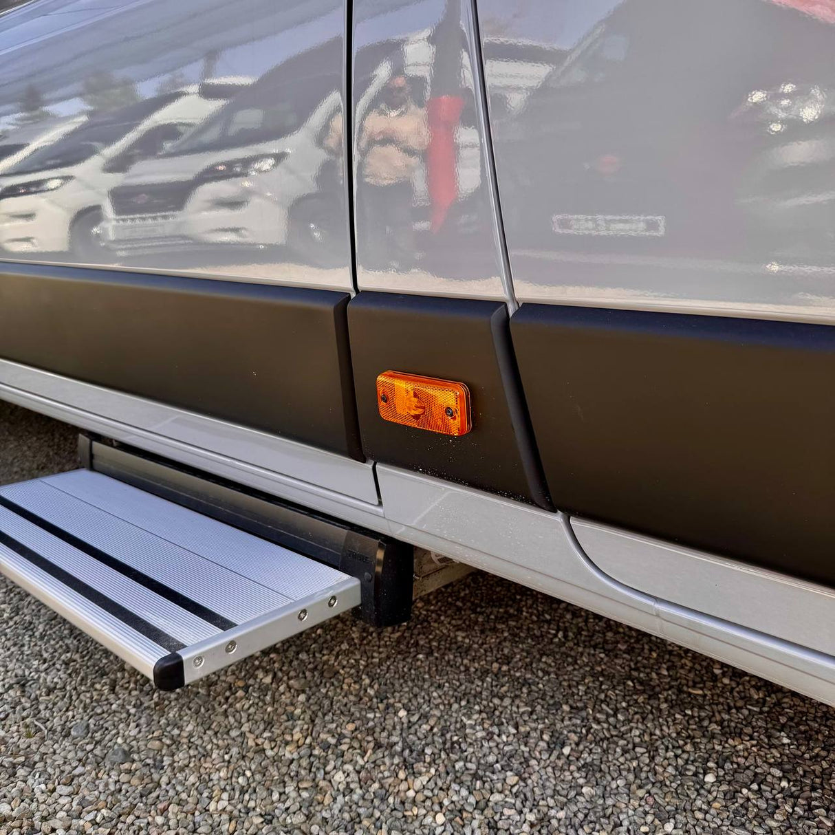 For Fiat Ducato Signal Mark Cover/Guard - Textured Finish | Van-X