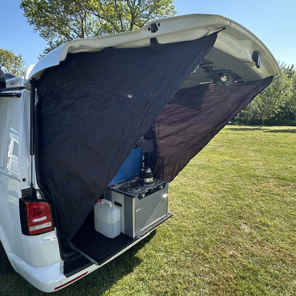 Airson Modail Geata-earbaill VW T6.1 a-mhàin Briseadh-gaoithe Sgiath Chùil airson Campervan Transporter | Van-X