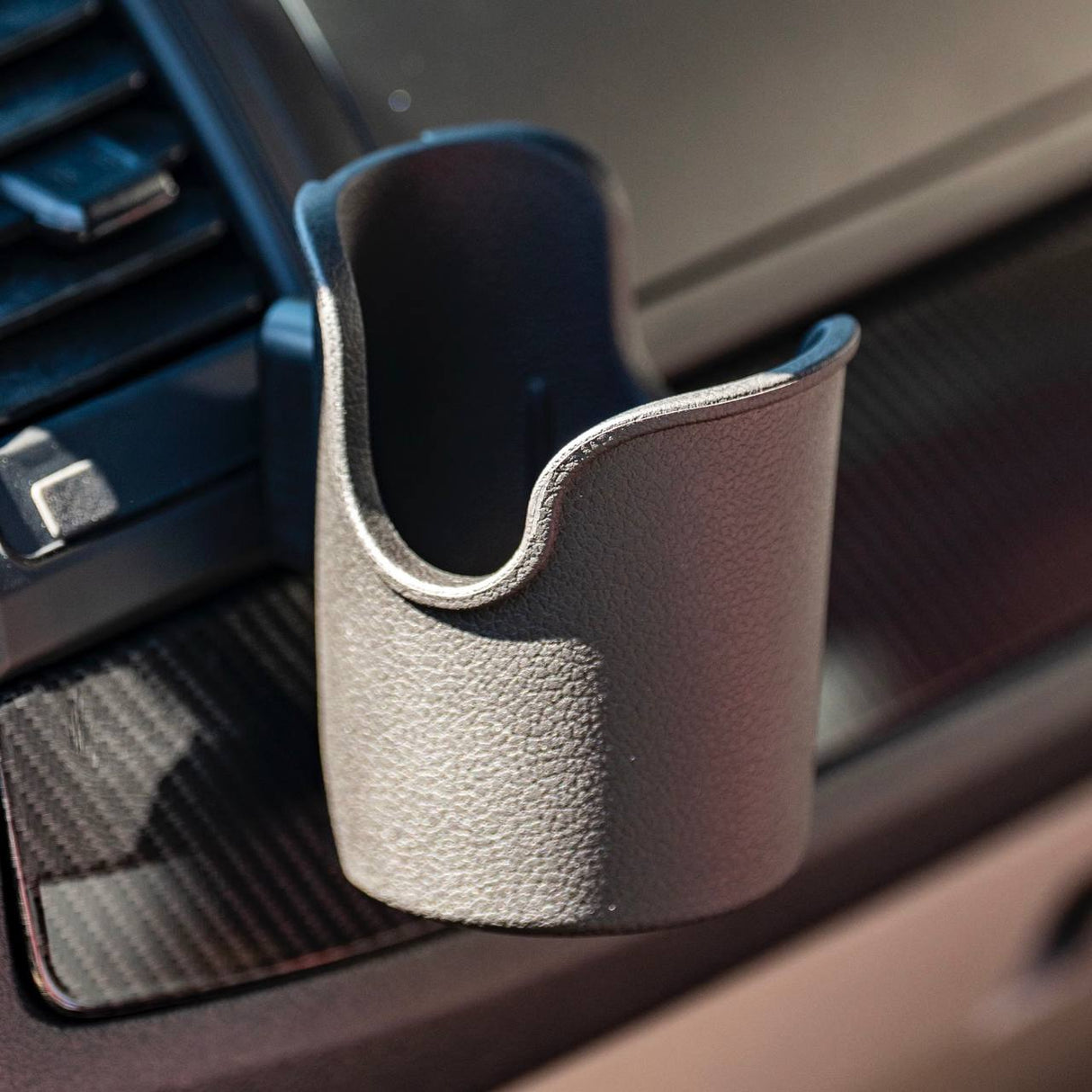 For VW T6 Air Vent Trims with Cup Holder - Left Side – Interior Accessories | Van-X