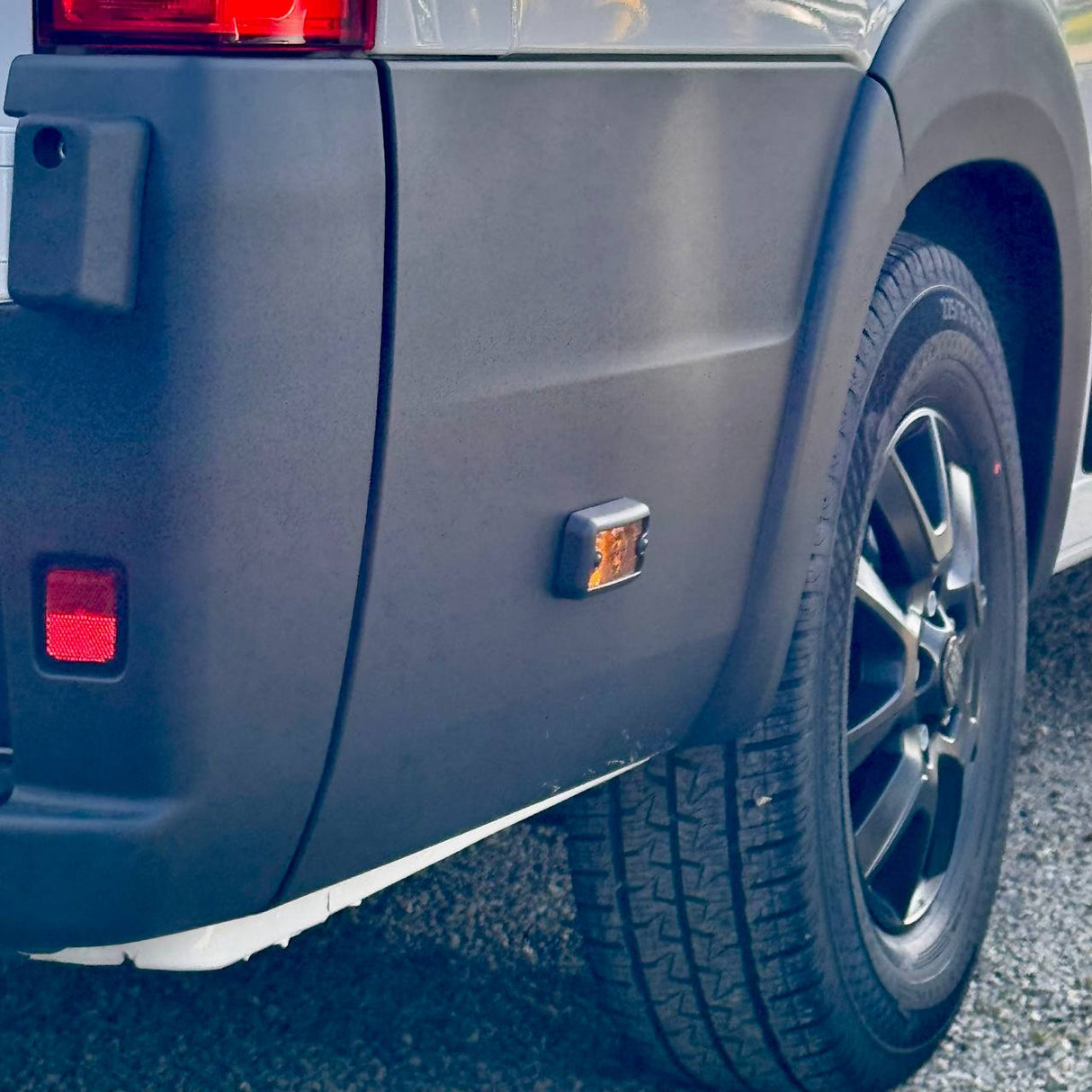 For Vauxhall Movano Signal Marker Light Cover Guard – Textured Black | Van-X