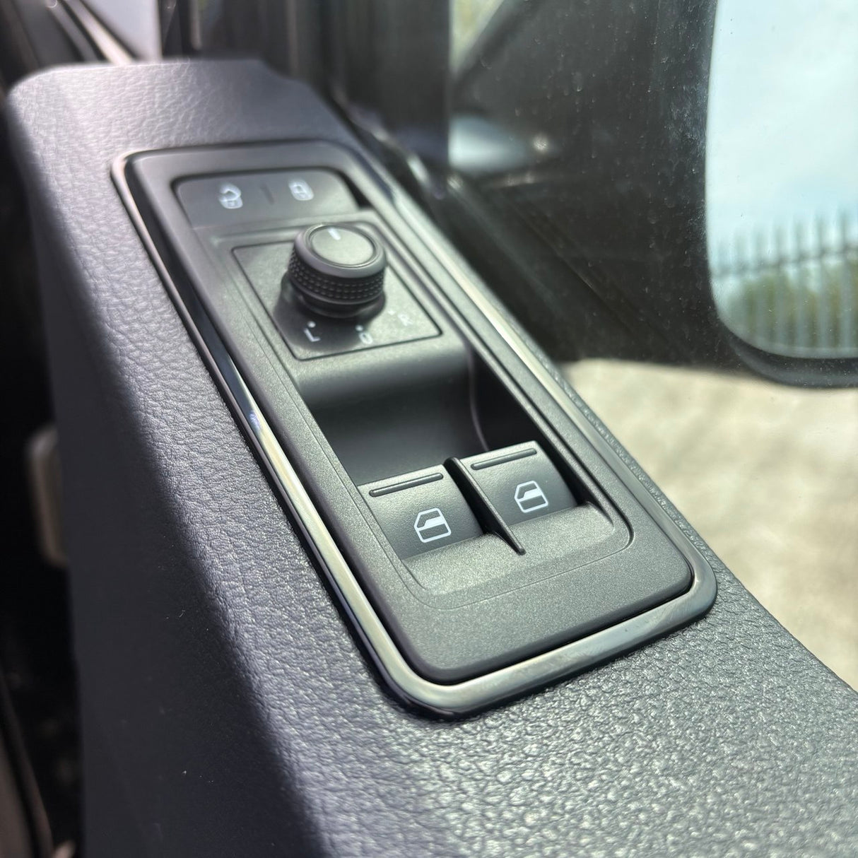 For VW T6 Transporter Electric Mirror Switch Surround Trims - Set of 2 | Van-X