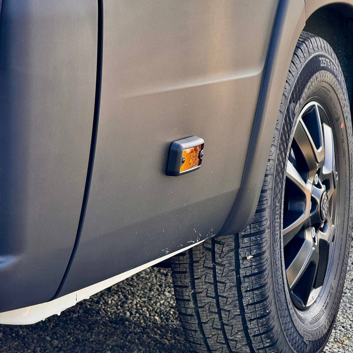 For Vauxhall Movano Signal Marker Light Cover Guard – Textured Black | Van-X