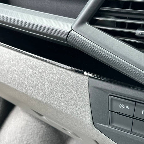 For VW T6.1 Transporter Dashboard Upgrade – 4-Piece Gloss Lower Dash Trim Set