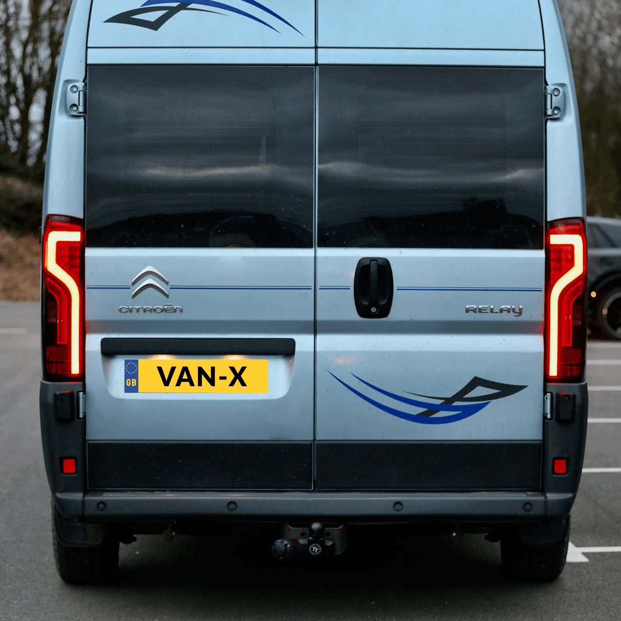 For Vauxhall Movano full LED Rear Lights Cluster, Tailight, Rear Light Unit, Replacement Smoked Light, Van-X, NEW