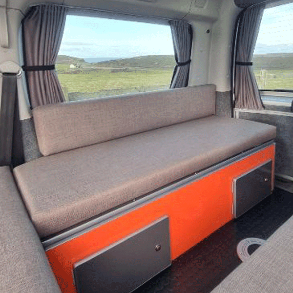 For Citroën Dispatch Premium Window Curtains - Black/Grey - CREATE YOUR OWN BUNDLE! | Van-X