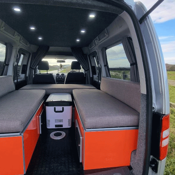 For Peugeot Expert Premium Window Curtains - Black/Grey - CREATE YOUR OWN BUNDLE! | Van-X