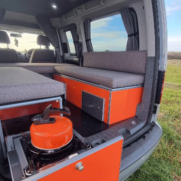 For Peugeot Expert Premium Window Curtains - Black/Grey - CREATE YOUR OWN BUNDLE! | Van-X