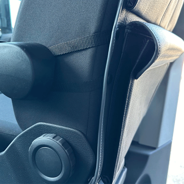 For VW Crafter / ManTGE, Captain seats Van or Campervan back Seat storage Organiser, Van-x premium