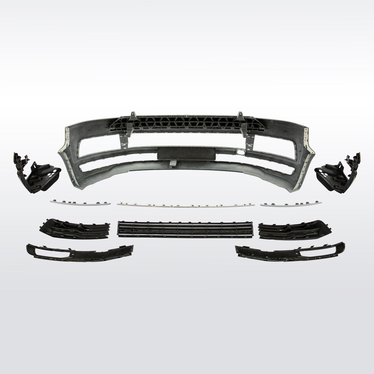 For VW T5.1 Transporter NEW Front Bumper T5-X Front Styling Upgrade (B-Grade) Painted and ready to fit in 3 colour options